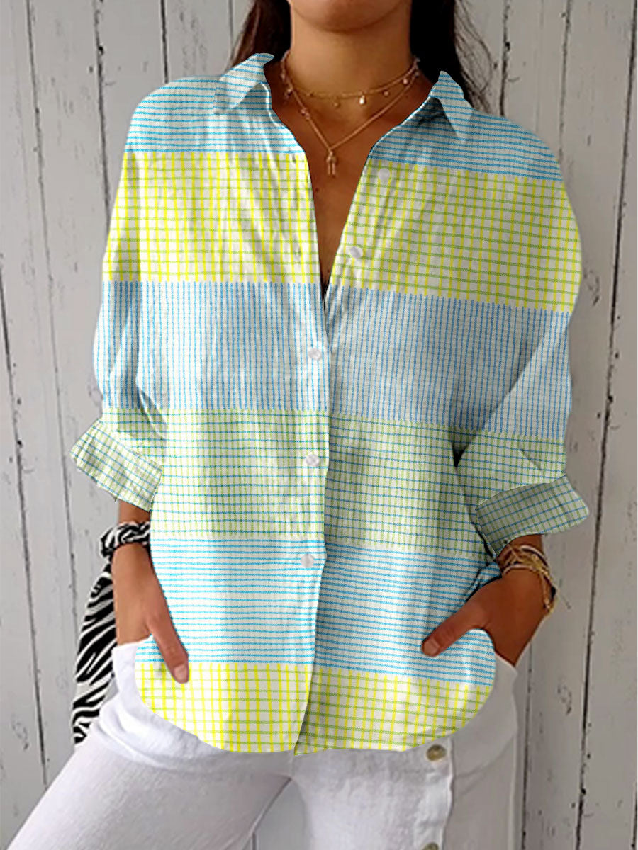 Filippa | Soft Striped Blouse