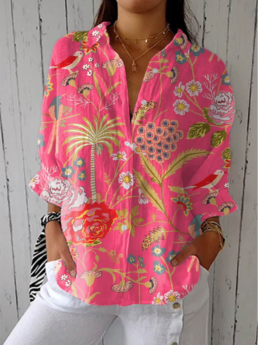 Blandine | Exotic Botanical Blouse