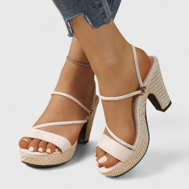 Océane | Braided Heels