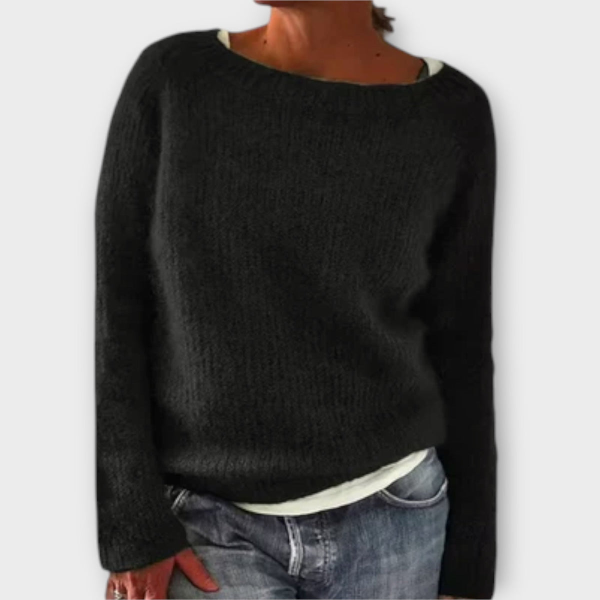 NOVAENE – COZY CHARM KNIT SWEATER