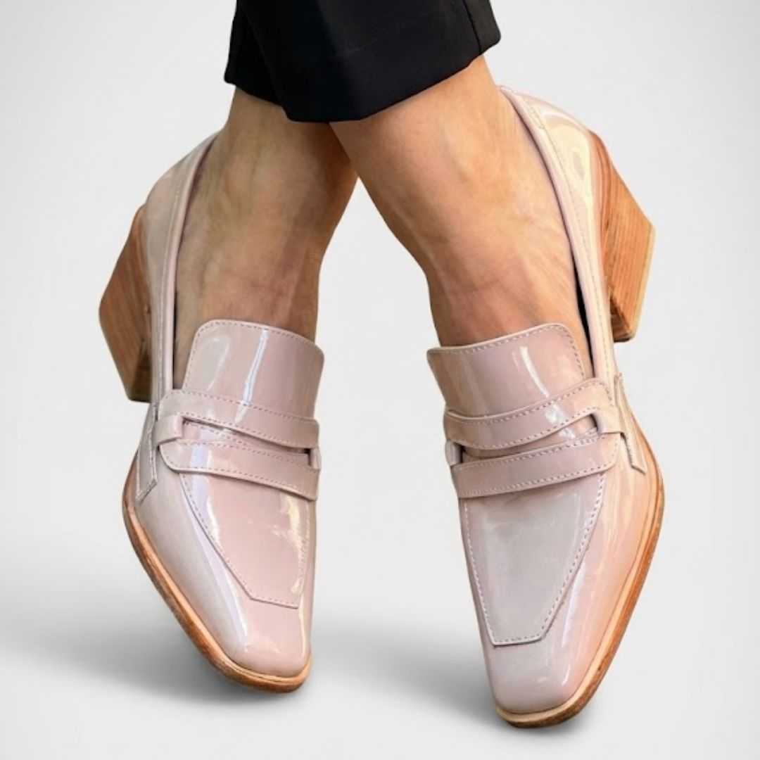 Livia | Patent Leather Loafers