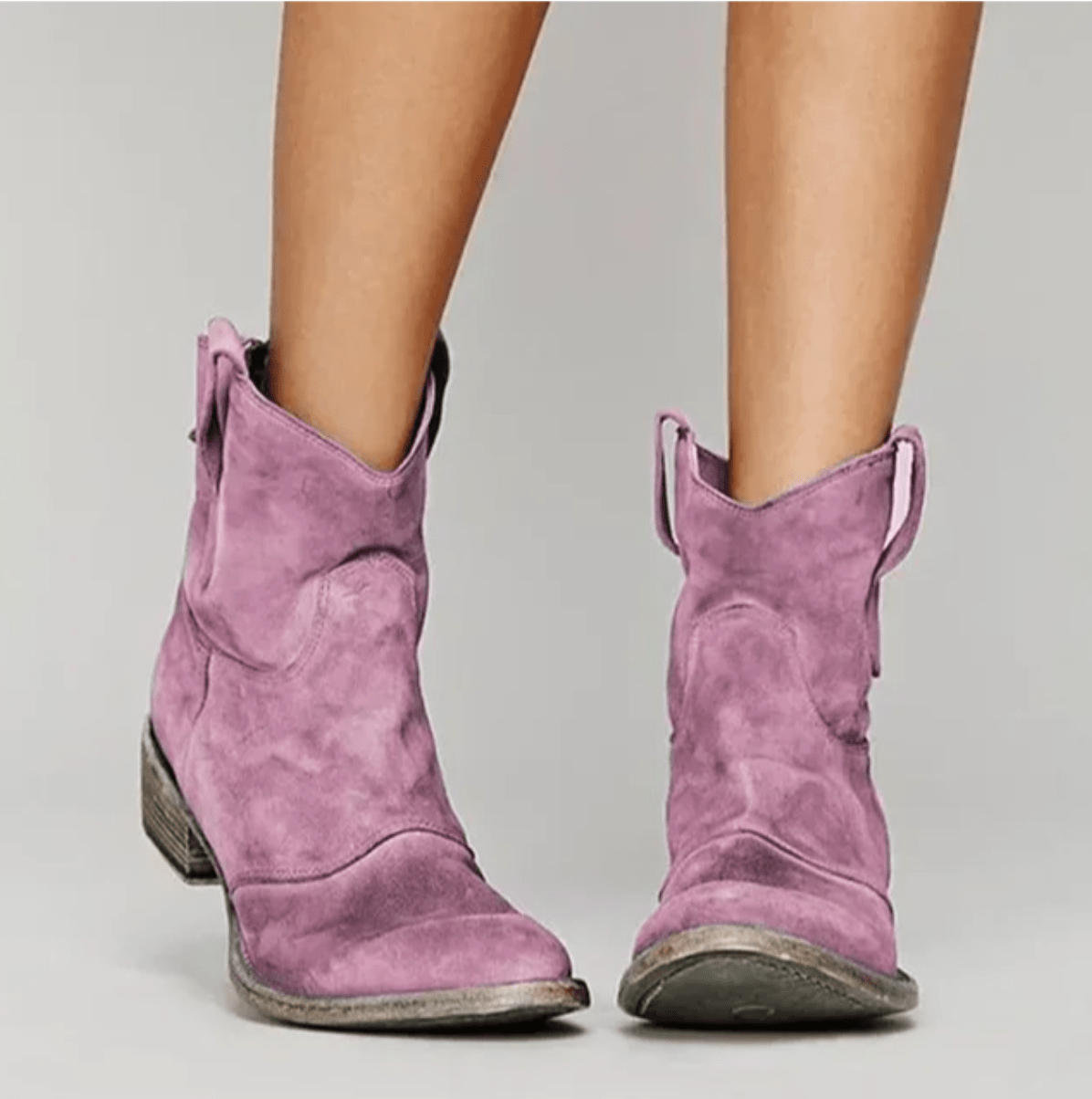Botas Bajas de Ante Mujer Elegantes | Charlotte