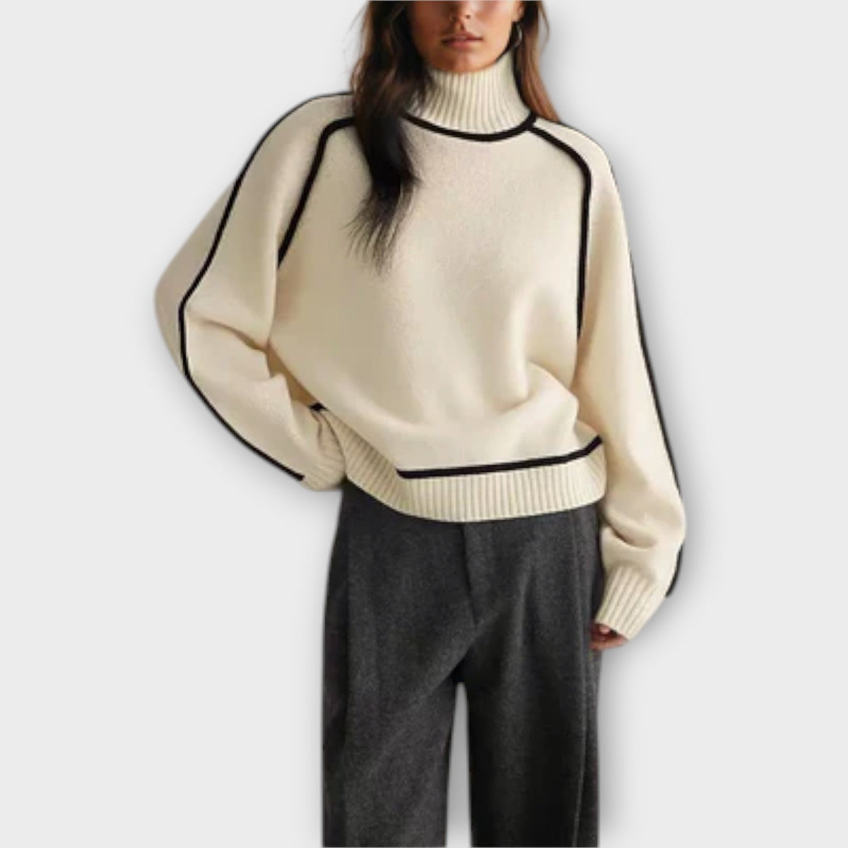 Emilie - Soft & Elegant Turtleneck Jumper