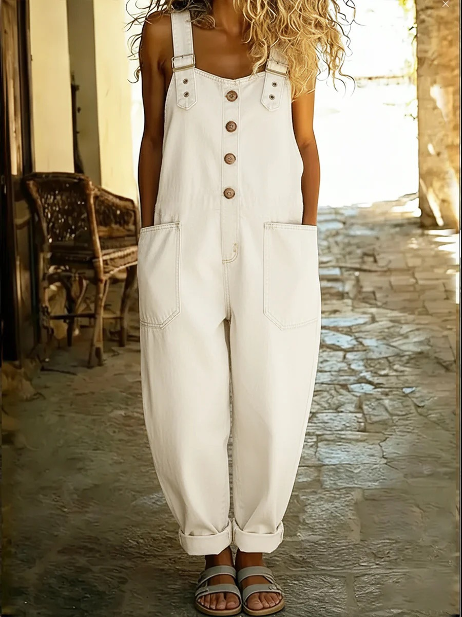 Lora™ - Vintage Style Denim Overall