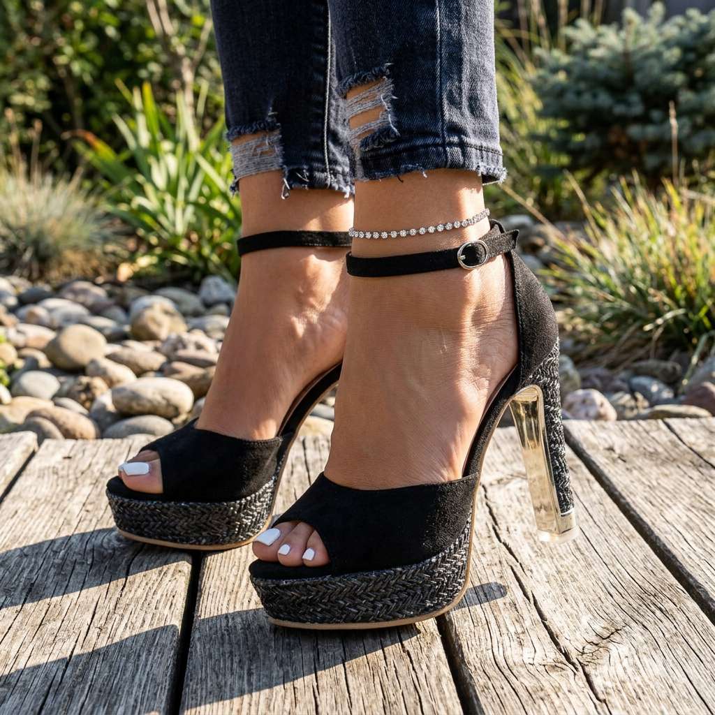 Daniella | Women's Open Toe Heels