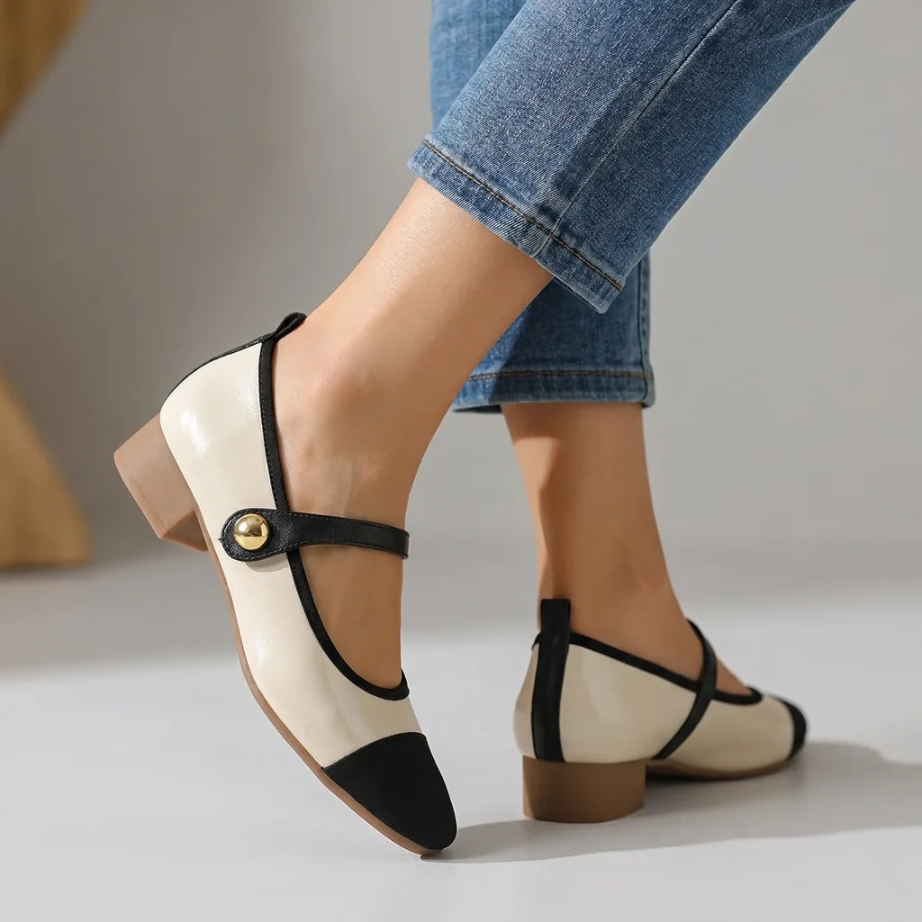 Sarah | Women's Square Toe Mary Janes