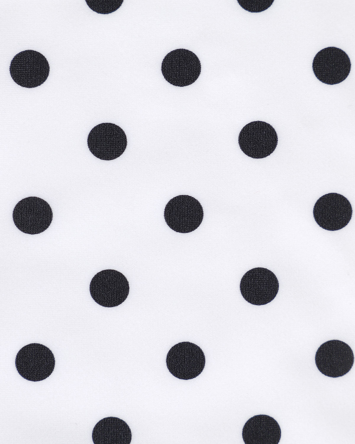 White Polka Dot Triangle Bikini Set