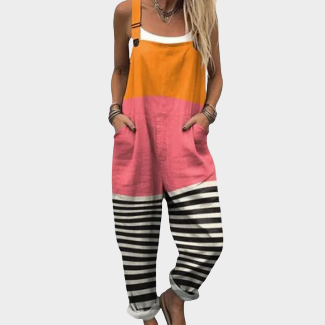 Printed and Comfortable Overalls