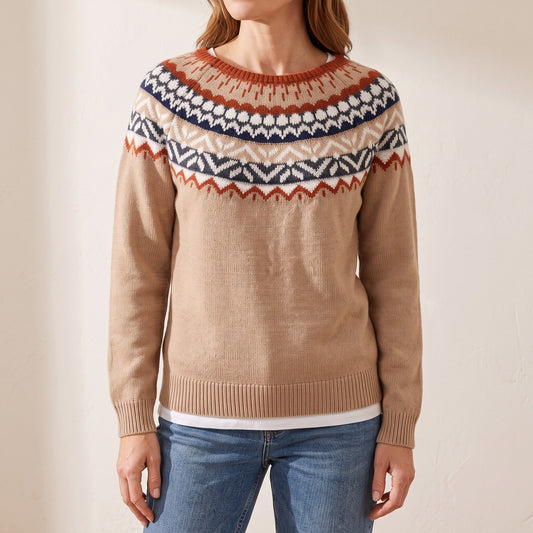 Beatrice™ — Nordic Knit Jumper
