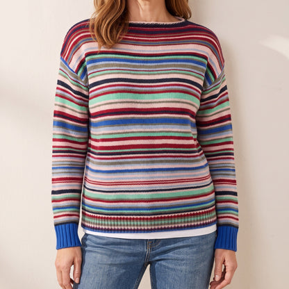 Rosemary™ — Striped Knit Sweater