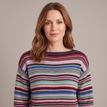 Rosemary™ — Striped Knit Sweater
