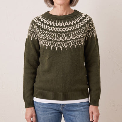 Lucinda™ — Nordic Knit Jumper