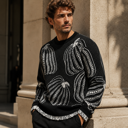 Hollis Pumpkin Knit Sweater