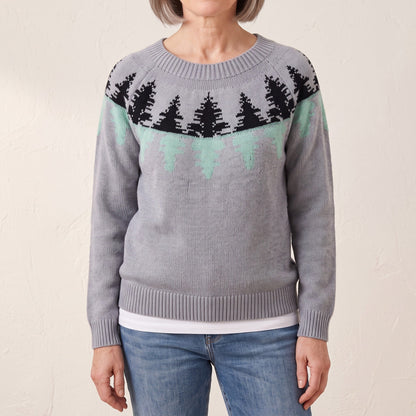Marguerite™ — Forest Knit Sweater