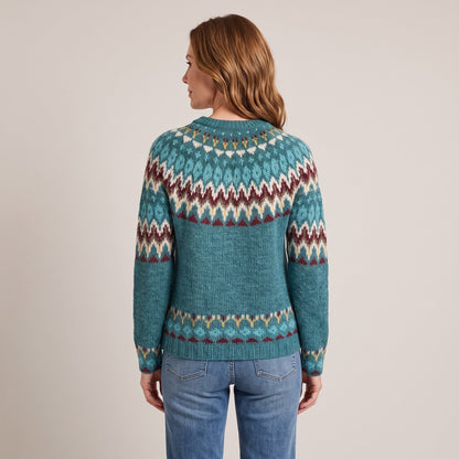 Loretta™ — Icelandic Knit Sweater