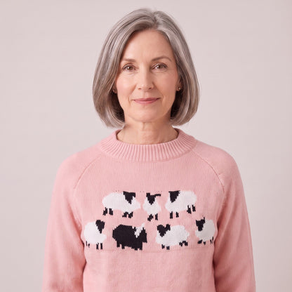 Harriet™ — Sheep Motif Sweater