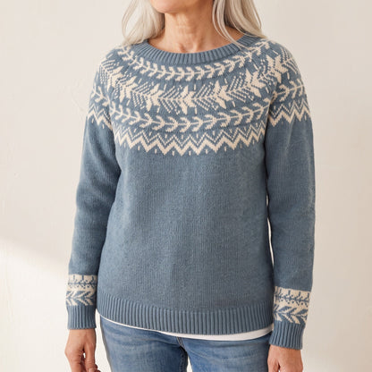 Odette™ — Nordic Knit Jumper