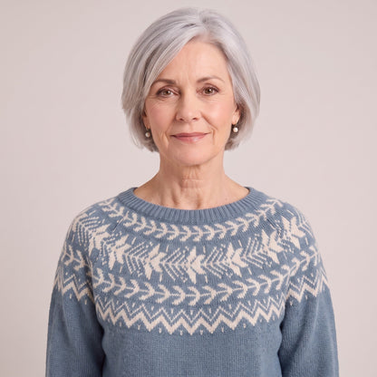 Odette™ — Nordic Knit Jumper