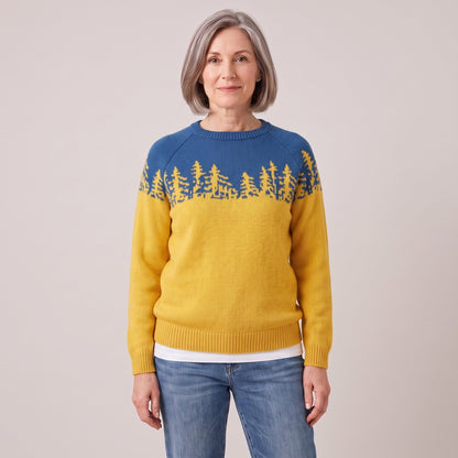 Charlene™ — Forest Knit Sweater