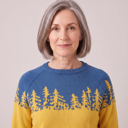 Charlene™ — Forest Knit Sweater