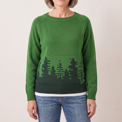 Bernice™ — Forest Knit Sweater
