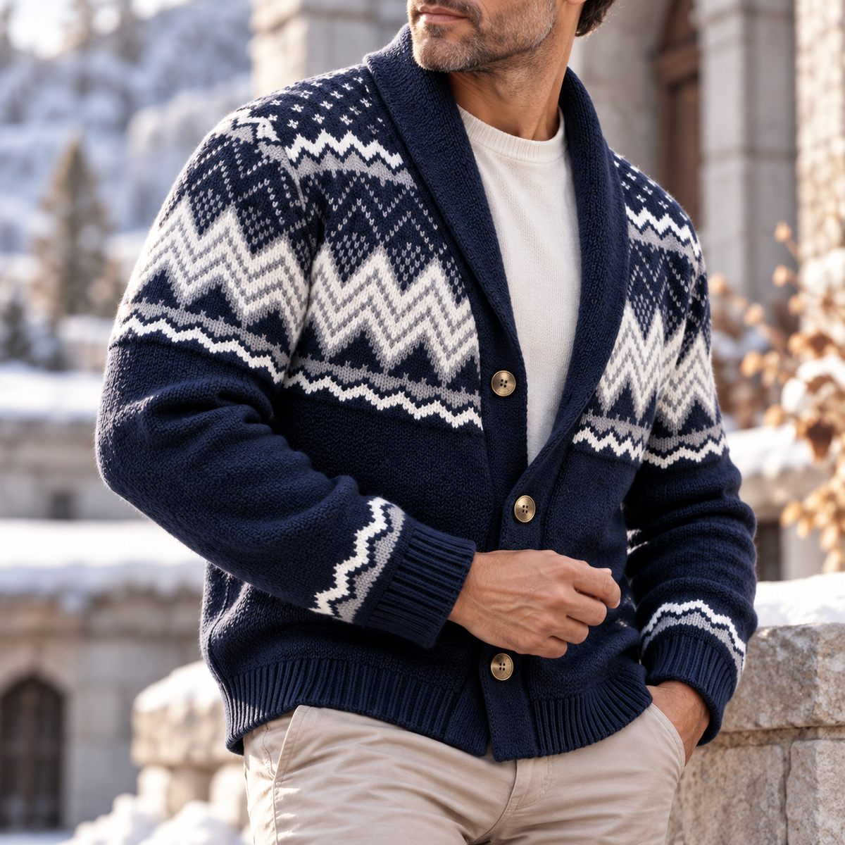 Banff Fair Isle Cardigan