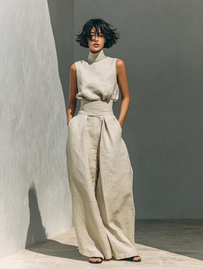 MARÍA | MINIMALIST LINEN SET
