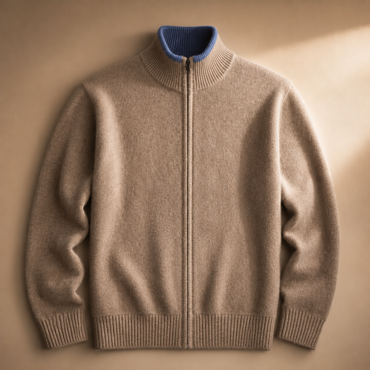 Jacob Brushed Knit Zip