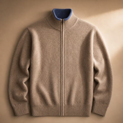 Jacob Brushed Knit Zip