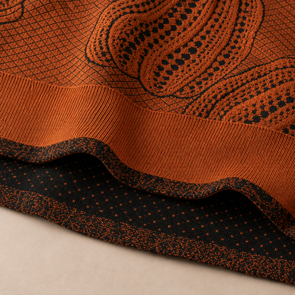 Hollis Pumpkin Knit Sweater