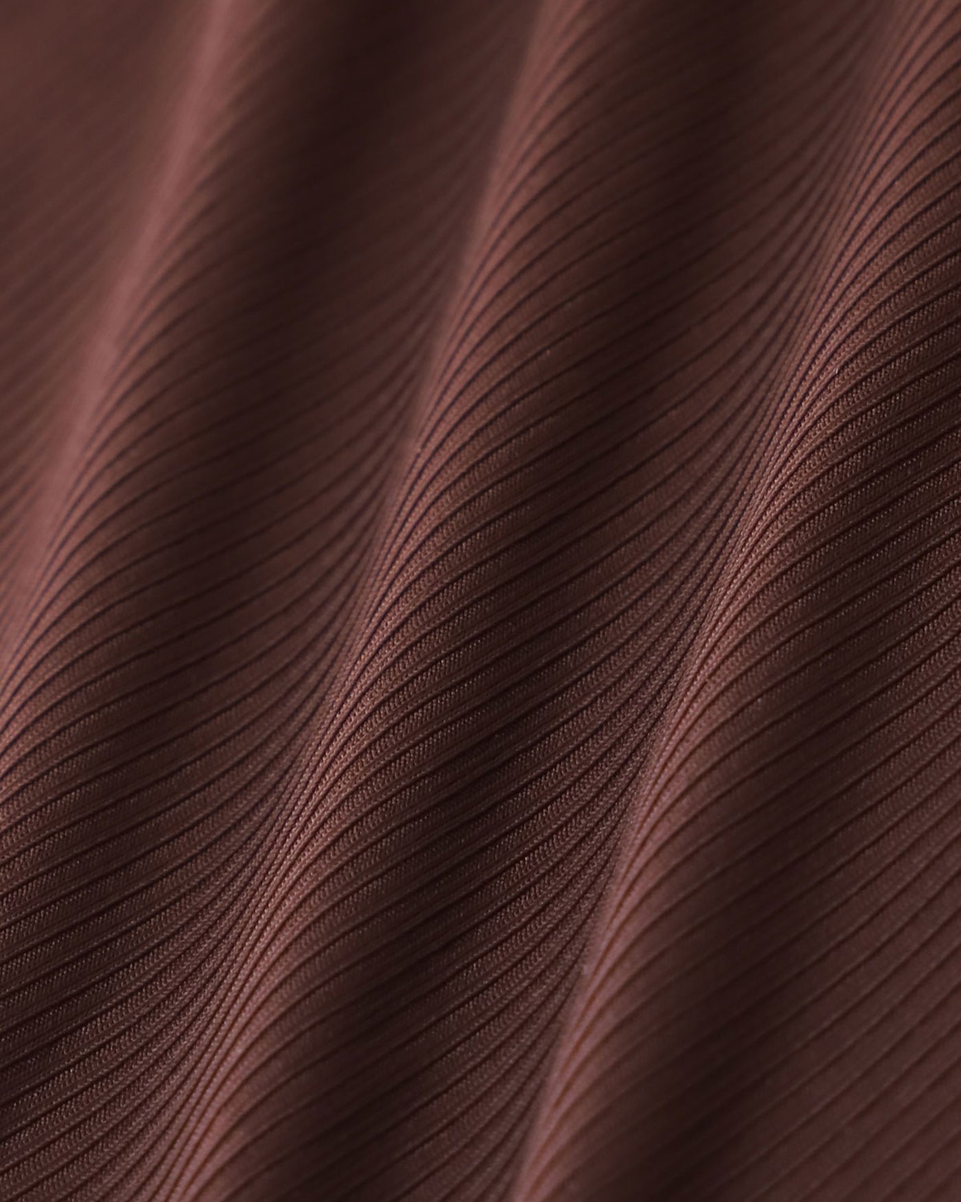 Brown Striped Knot Bikini Set