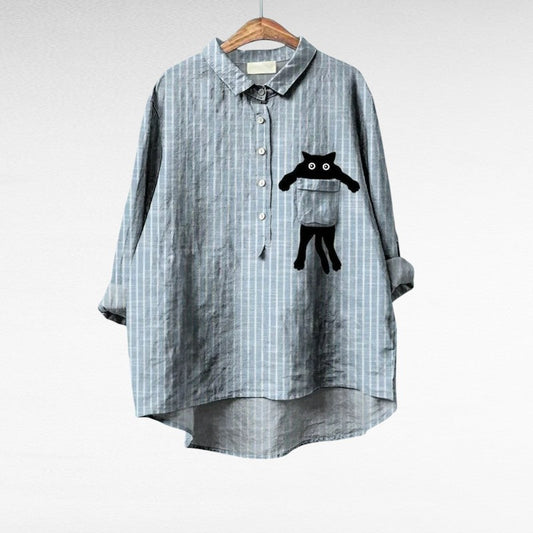 Capucine | Striped Fantasy Blouse