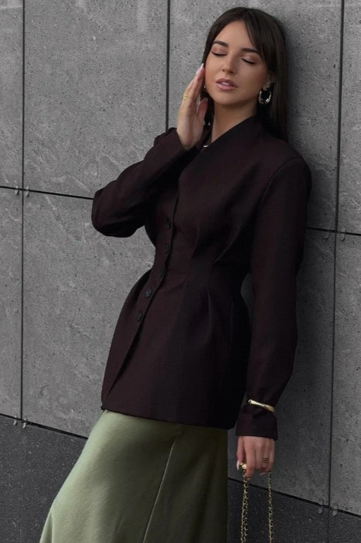 Elegant Long Sleeve Blazer