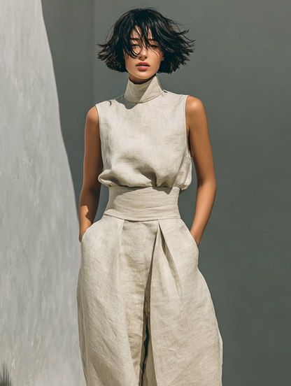 MARÍA | MINIMALIST LINEN SET
