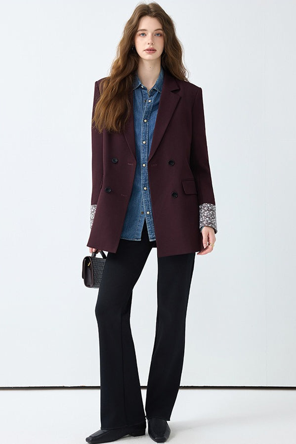 Elegant Mid-Length Office Blazer
