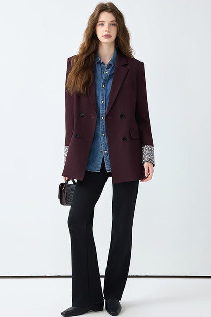 Elegant Mid-Length Office Blazer