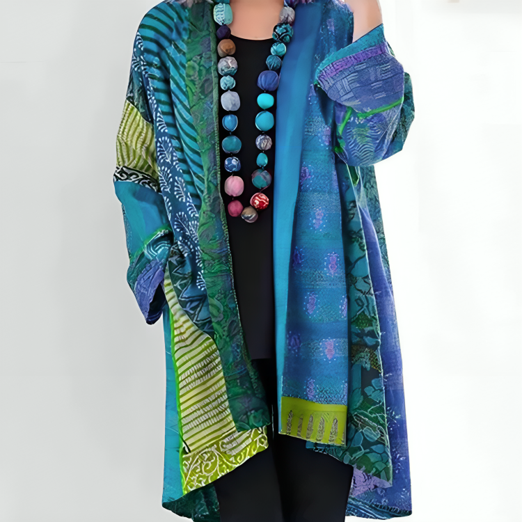 EUNICE – BOHEMIAN PATCHWORK KIMONO