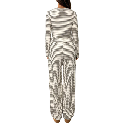 Camila - Striped Relaxed Loungewear Set