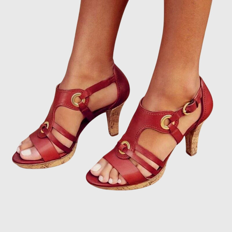 Léna | Multi-Strap Heels