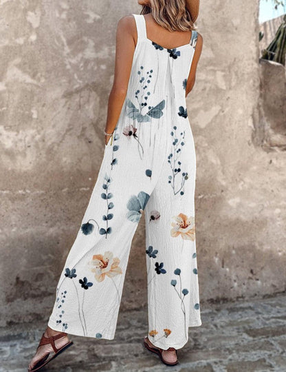 Printed Strap Pants