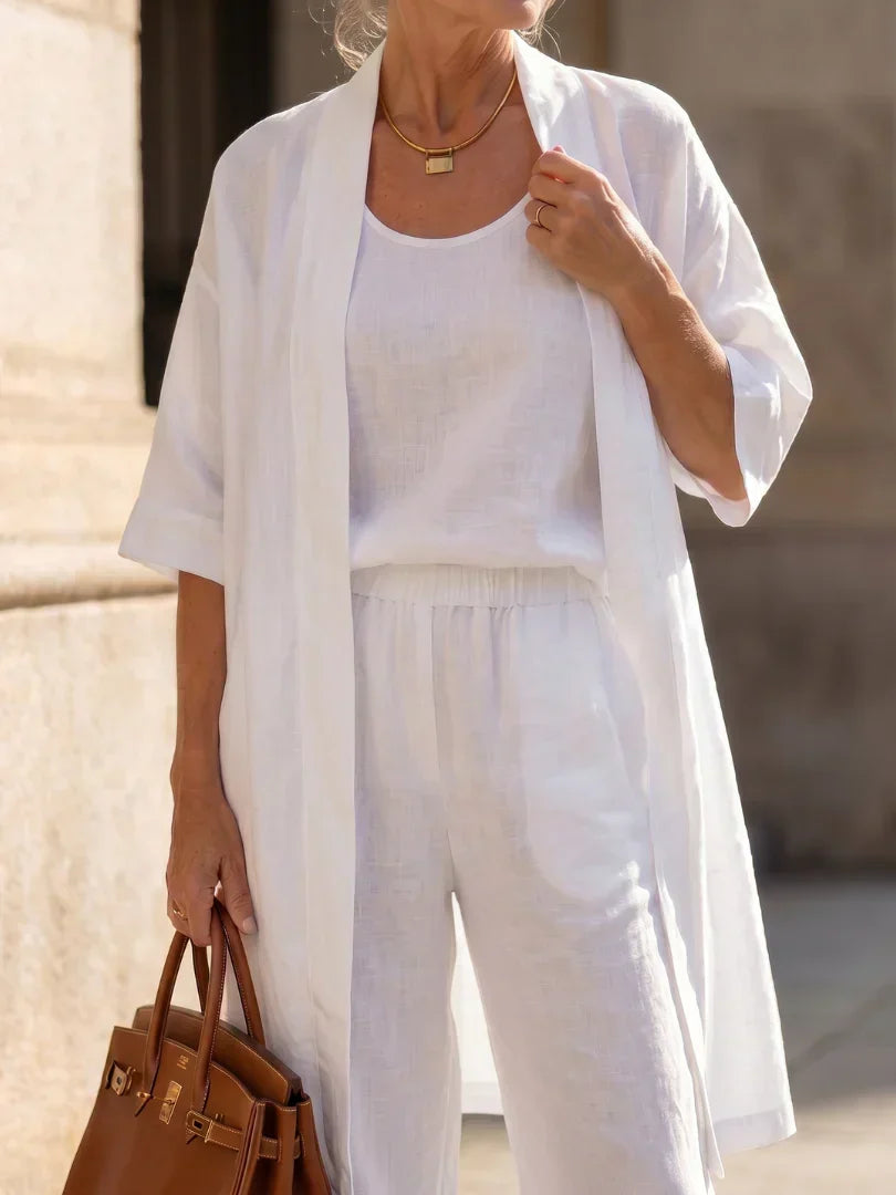 Everly - Lightweight Linen Blend Set