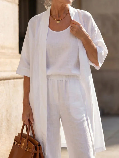 Everly - Lightweight Linen Blend Set