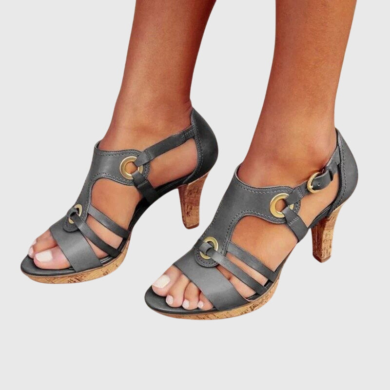 Léna | Multi-Strap Heels