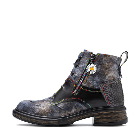 Genuine Leather Vintage Boots