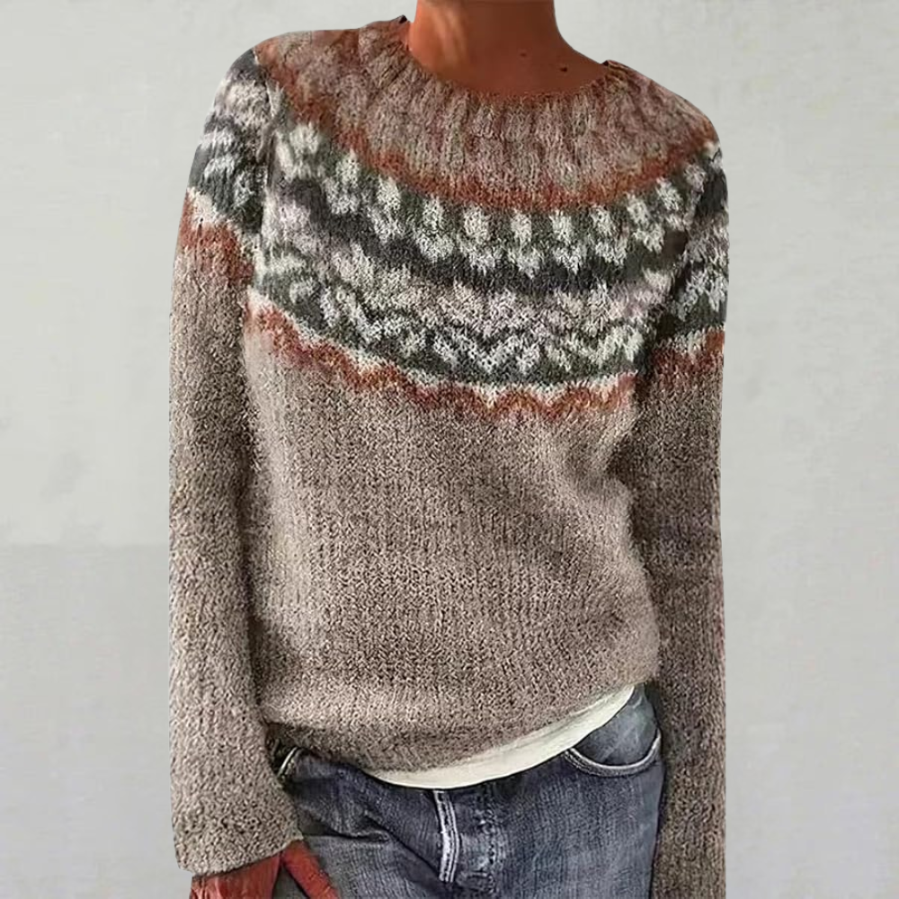 WILLA | Nordic Fair Isle Wool Jumper