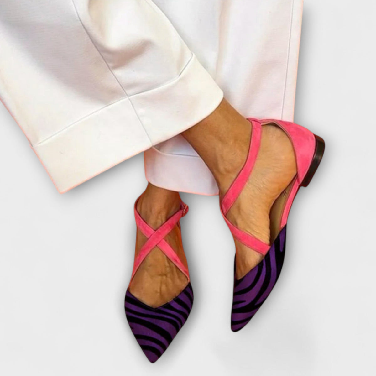 Solène | Crossed Loafers