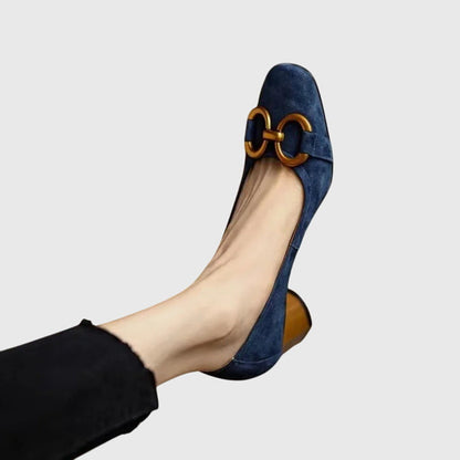 Justine | Chic Heeled Loafers
