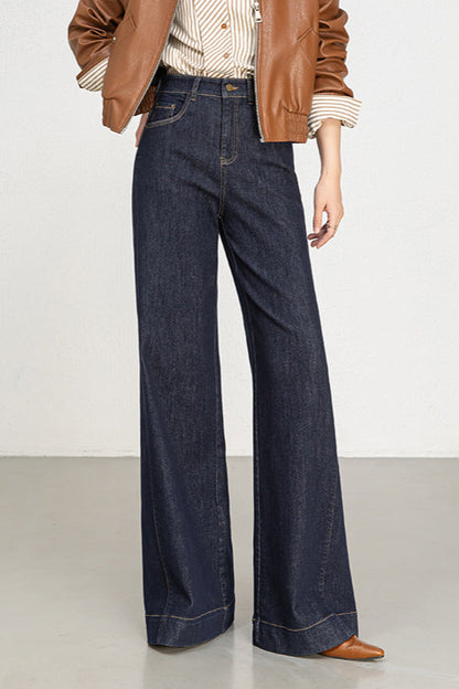 High Waist Loose Wide Leg Jeans
