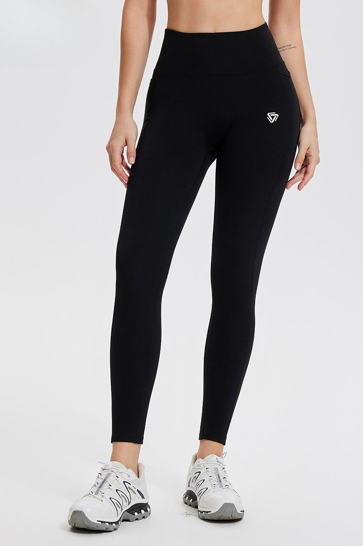 Thermal High-Rise Fleece Lined Running Yoga Leggings