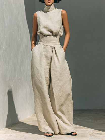 MARÍA | MINIMALIST LINEN SET